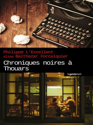 cover image of Chroniques noires à Thouars
